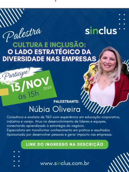 Cultura e Inclusão: Estratégia de Diversidade nas Empresas é Tema de Palestra Online