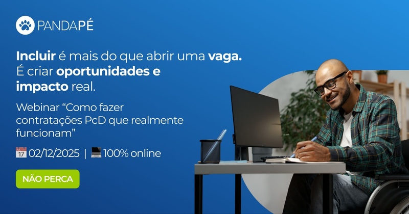 No dia 2 de dezembro, o Pandapé promove webinar gratuito para mostrar estratégias que transformam intenção em contratação efetiva 