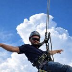 CEO participa de inspeções descendo em fachadas de prédios