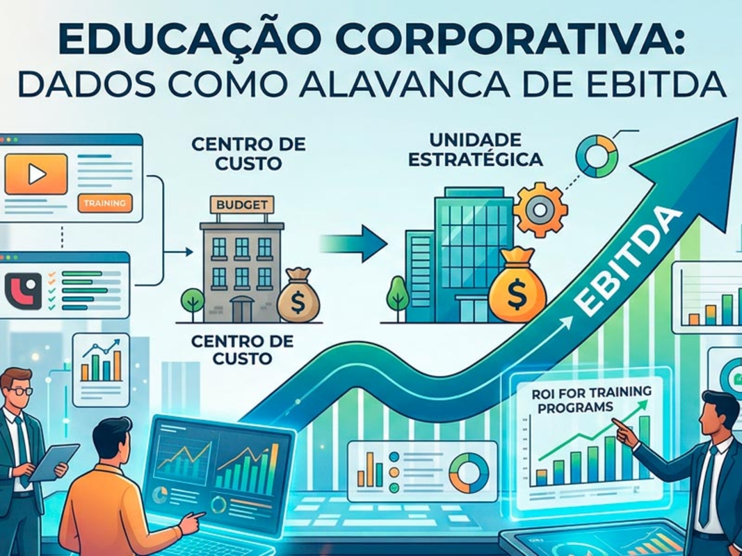 Dados em educação corporativa elevam ganho em empresas