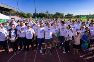 Hospital faz caminhada por 300 transplantes renais