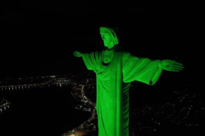 Bio Extratus celebra 35 anos com projeção no Cristo Redentor