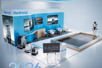 Redroad apresenta robôs de limpeza na HIGIEXPO 2026