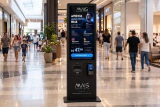 Mais Negócios Digitais lança totem que vende cursos online